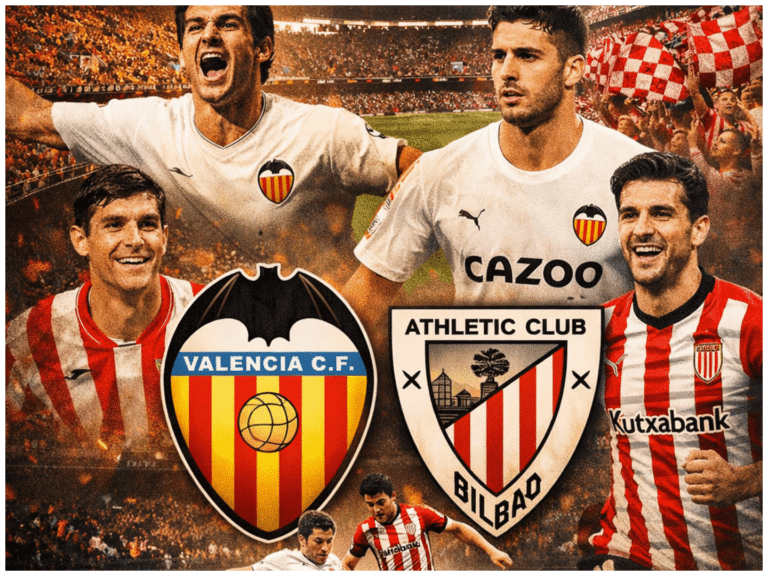 cronologia de valencia c f contra athletic club