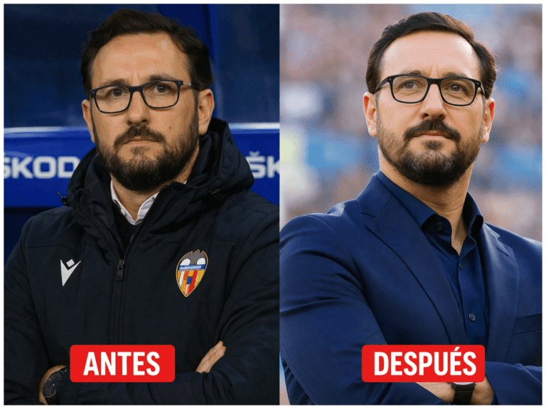 Bordalás: Un vistazo a su evolución antes y después Bordalas antes y despues