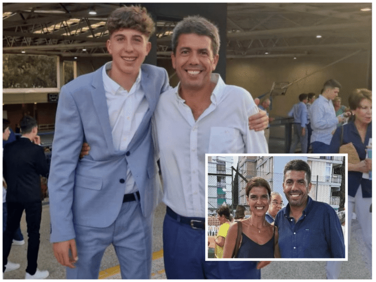 carlos mazón esposa e hijos