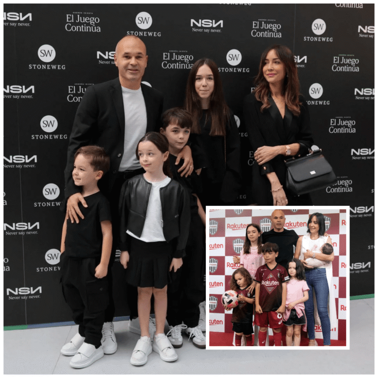 Andrés Iniesta hijos: la vida familiar del ídolo español lejos del fútbol andres iniesta hijos